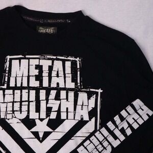 Metal Mulisha Long Sleeves Shirt Thermal Grunge Y2K Vintage Size XL